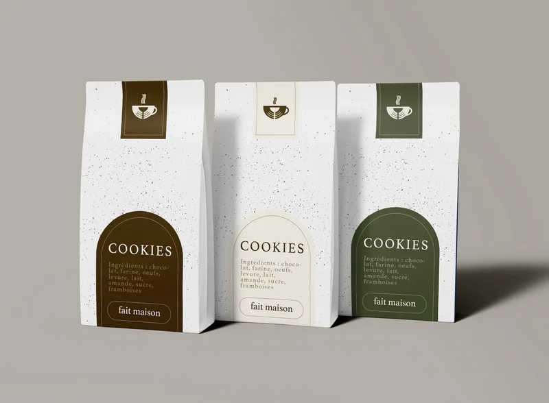 Homemade Cookies — packaging design